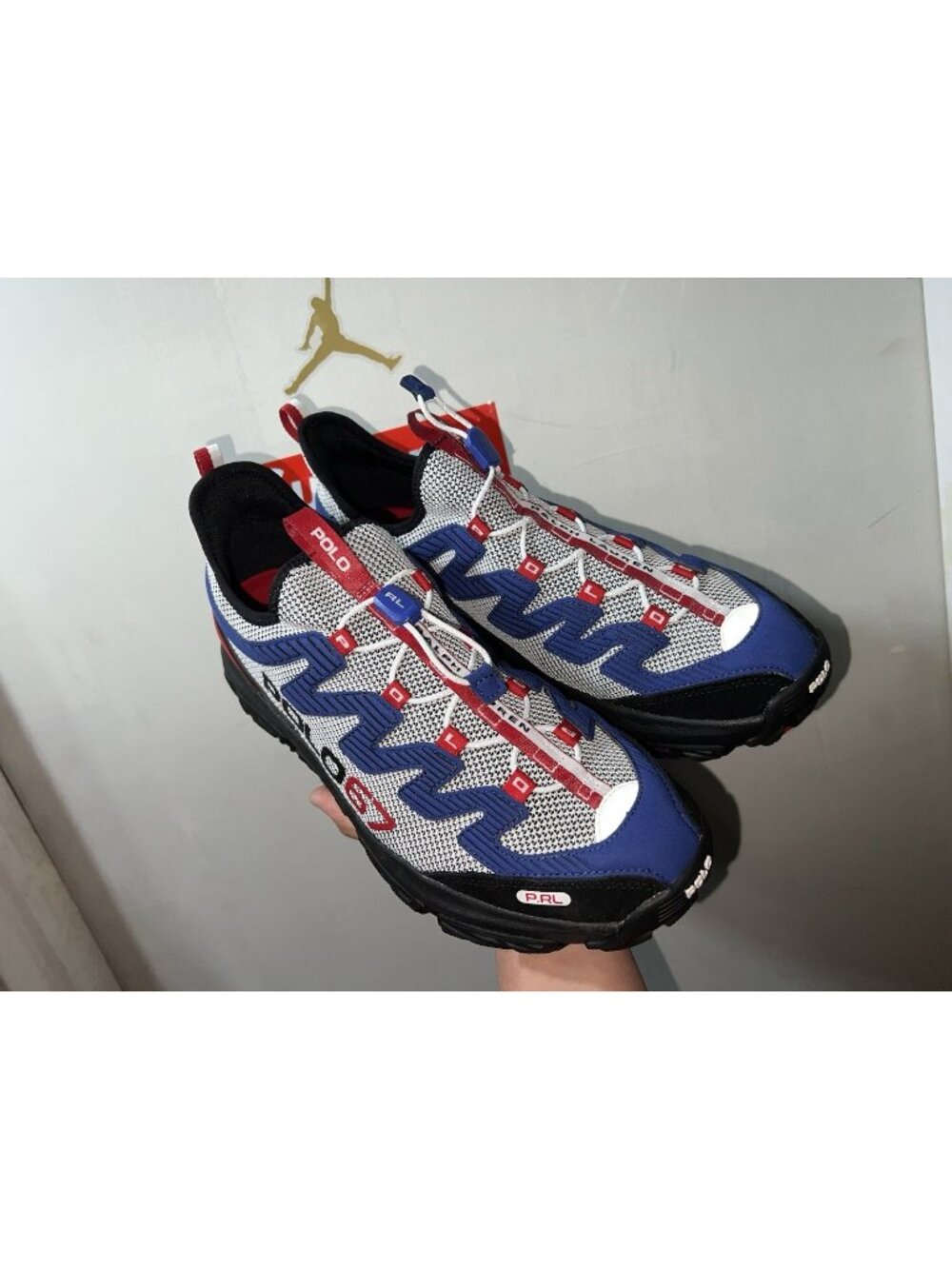 Polo Ralph Lauren Adventure 300LT Men's Shoes White-Multi 809860970-002 $178 NEW